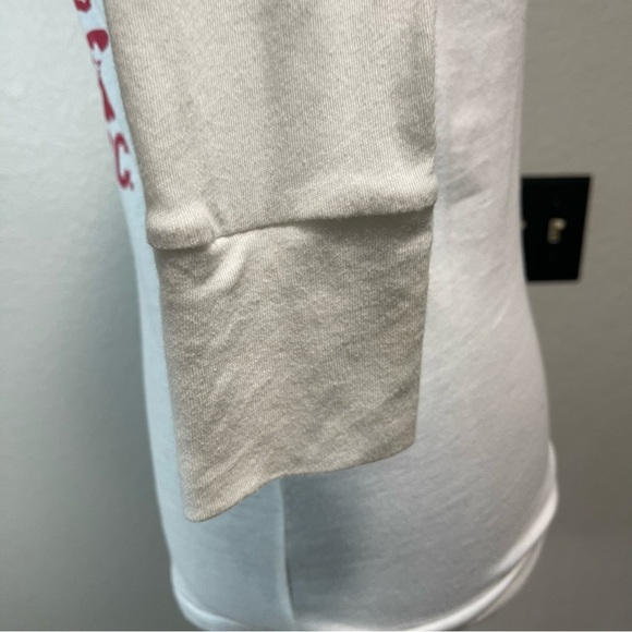 VS PINK Collegiate Collection w 5th & Ocean USC White Long Sleeve MEDIUM - Picture 4 of 8